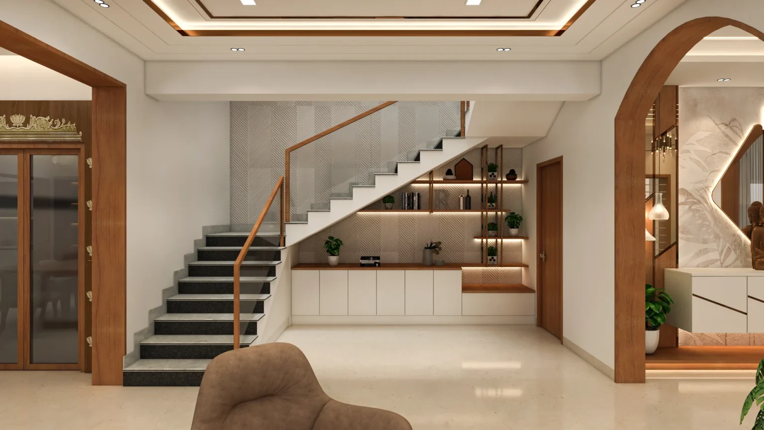 double height living room designs (12)