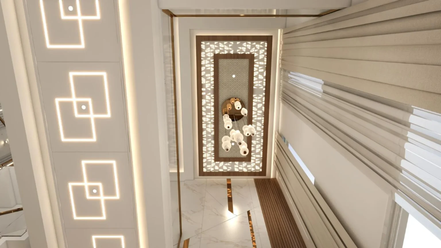 double height living room designs (16)