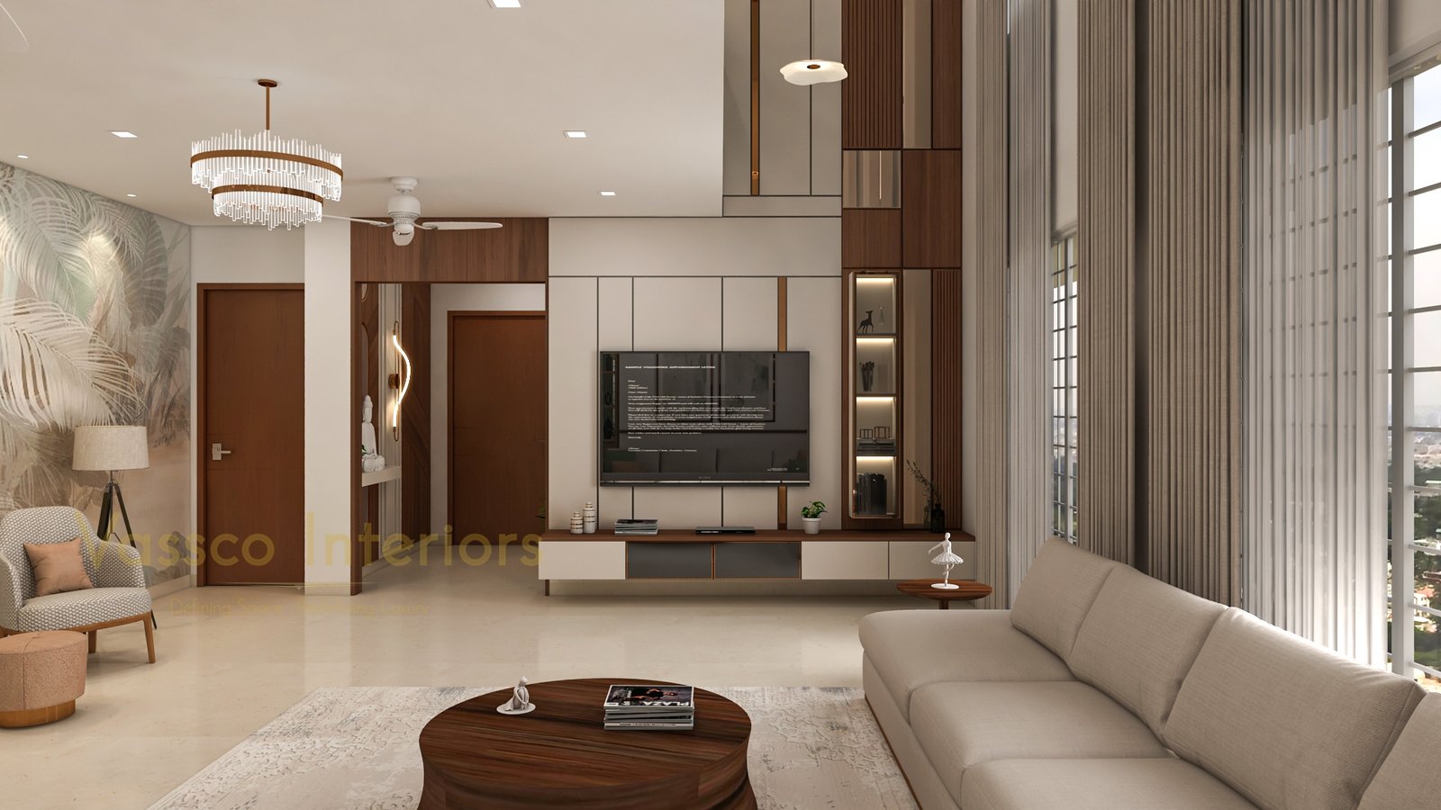 double height living area 1 2