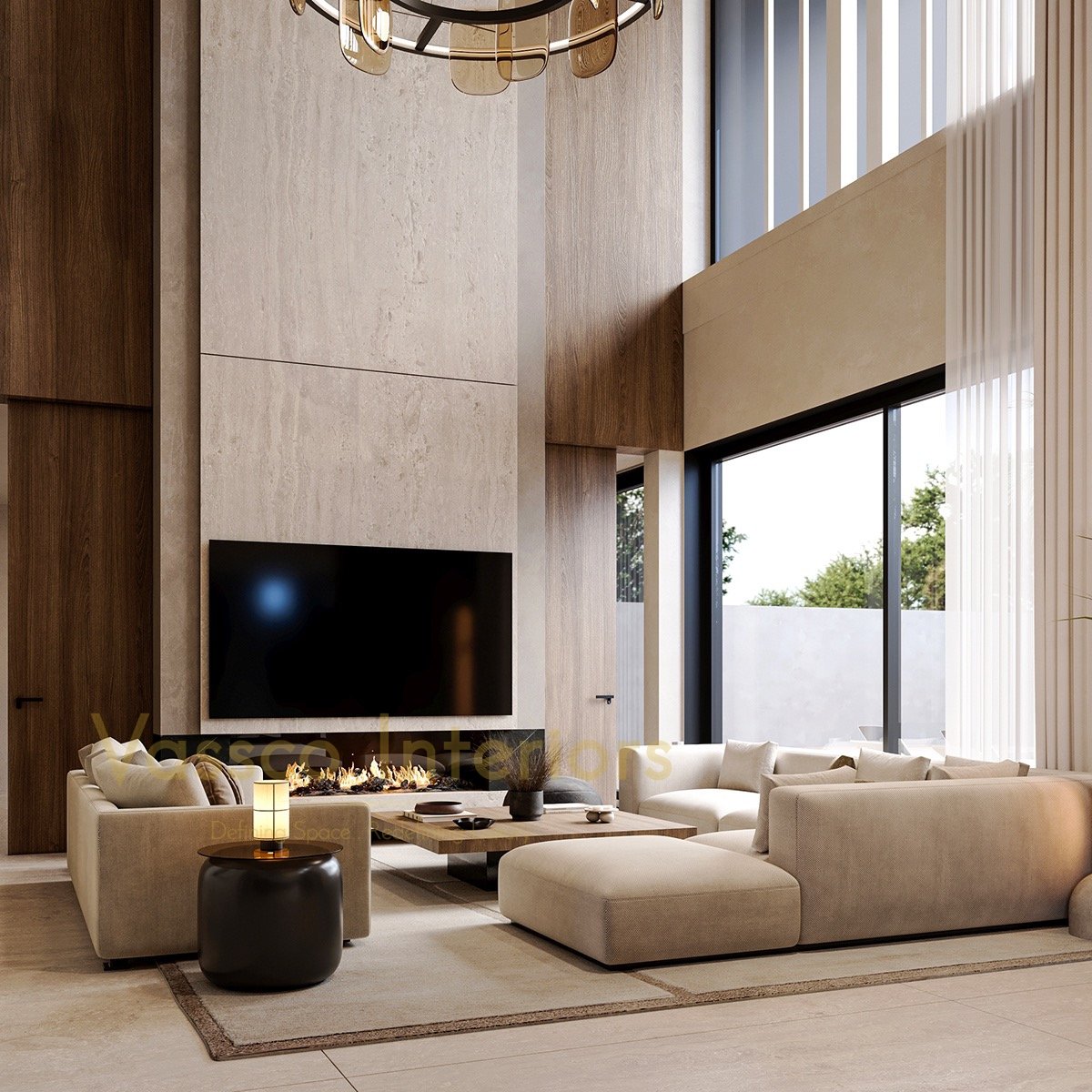 double height living area 4 1